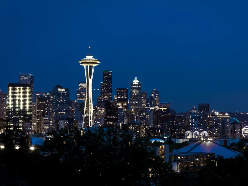 Seattle Skyline at night